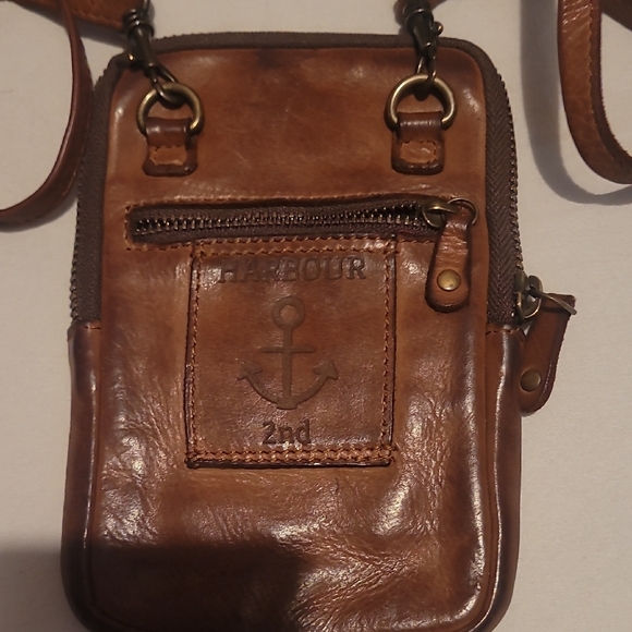 Brown Leather Crossbody Bag - Picture 3 of 8